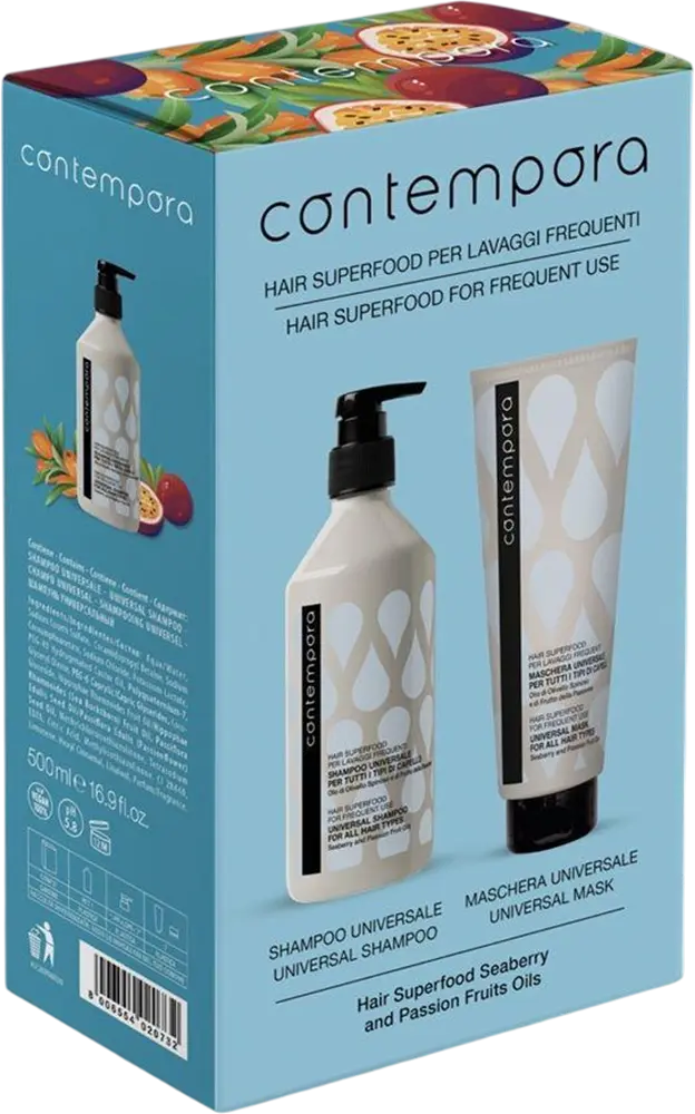 CONTEMPORA Set Universal Shampoo 500ml + Mask 350ml CONTEMPORA