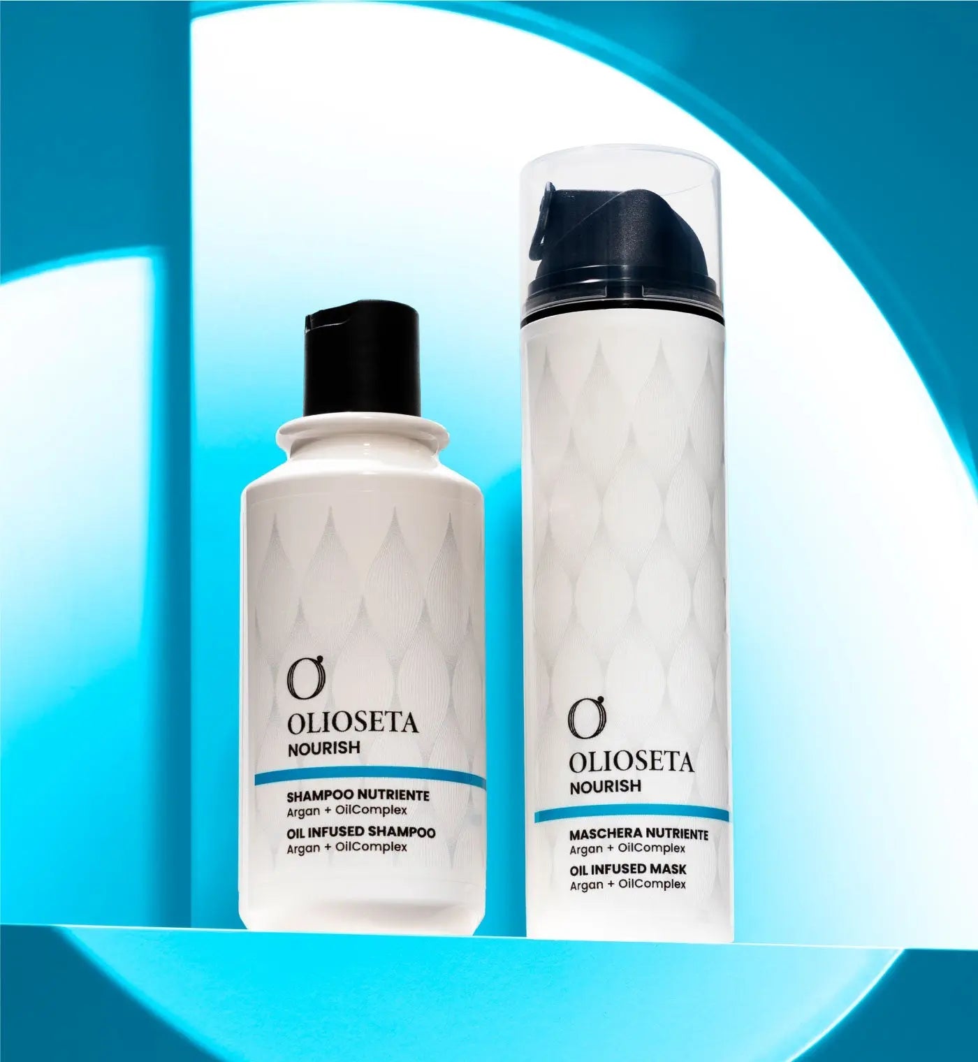 Olioseta Nourish Shampoo with Organic Argan Oil Barex Italiana