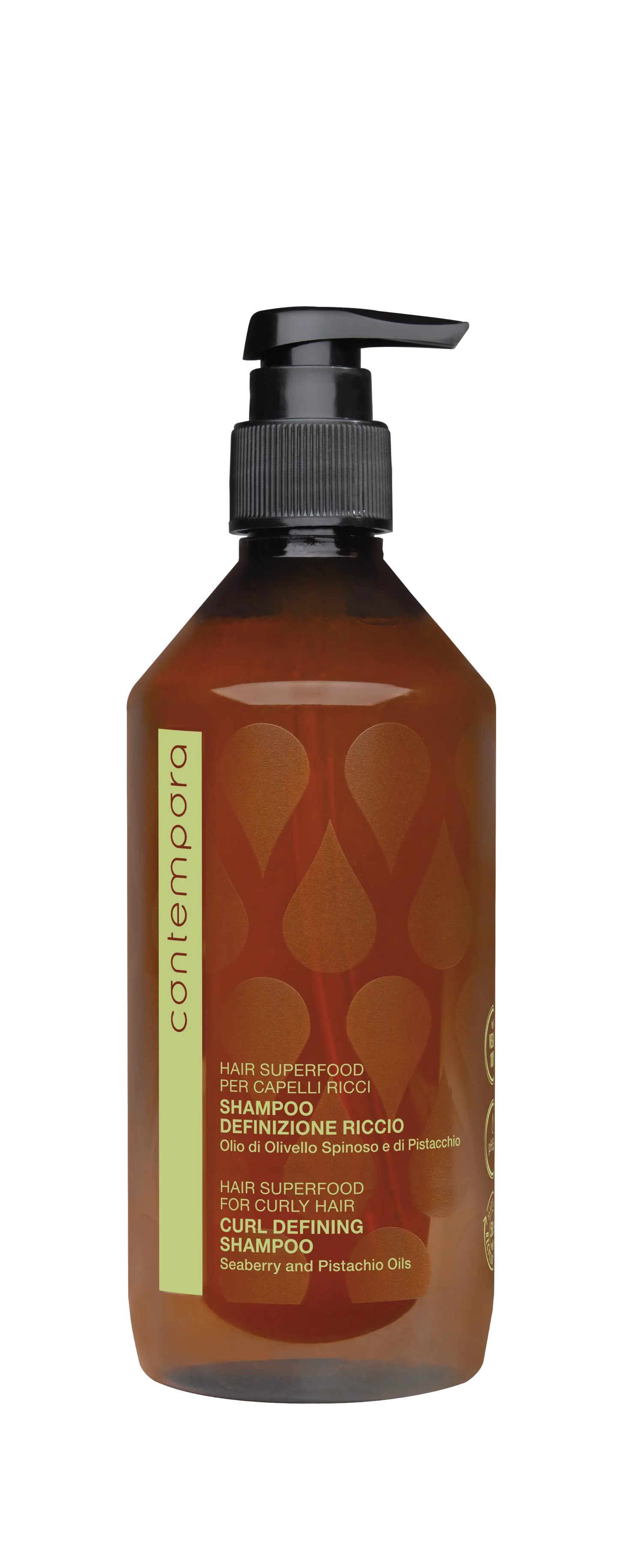 CONTEMPORA Curl-defining shampoo with sea buckthorn and pistachio oil CONTEMPORA