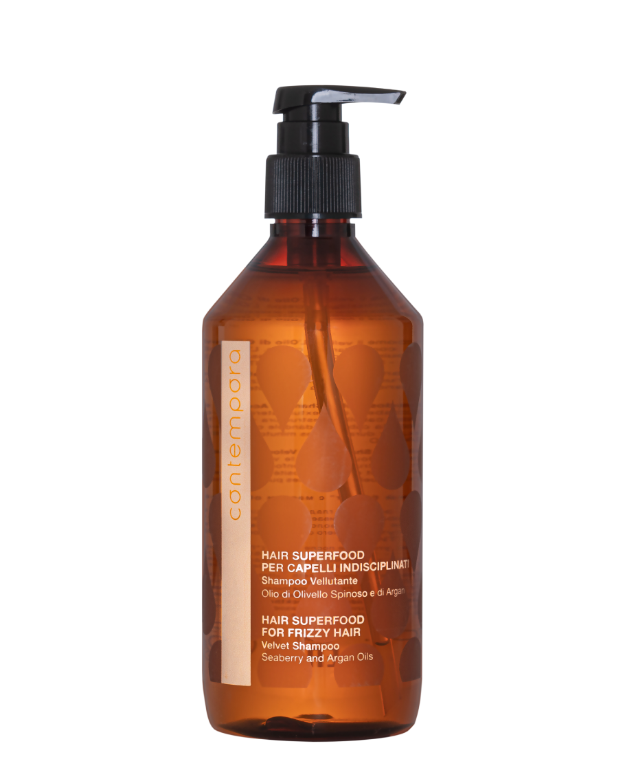 CONTEMPORA Velvet Smoothing Shampoo with Argan Oil and Sea Buckthorn Oil Barex Italiana