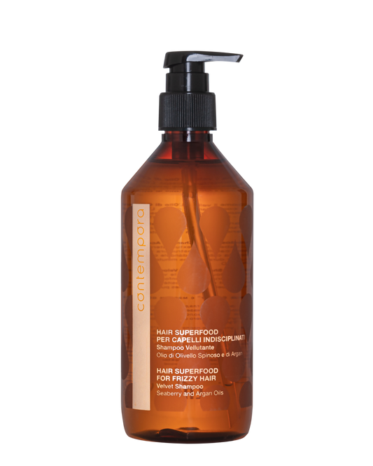 CONTEMPORA Velvet Smoothing Shampoo with Argan Oil and Sea Buckthorn Oil Barex Italiana