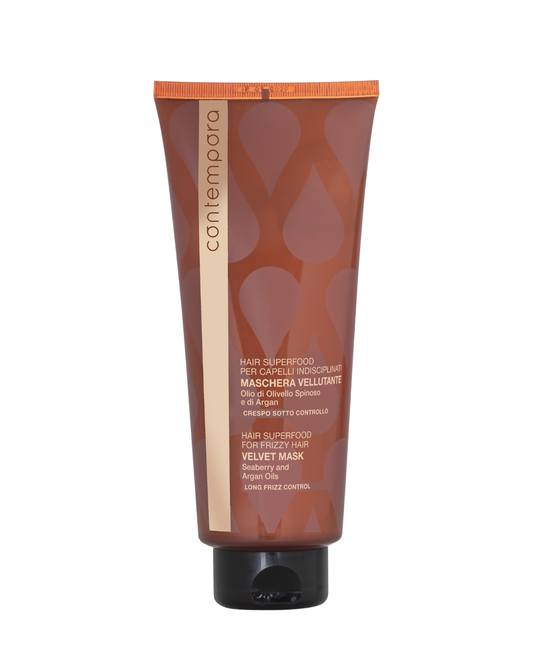 CONTEMPORA Velvet Smoothing Hair Mask with Argan Oil and Sea Buckthorn Oil CONTEMPORA